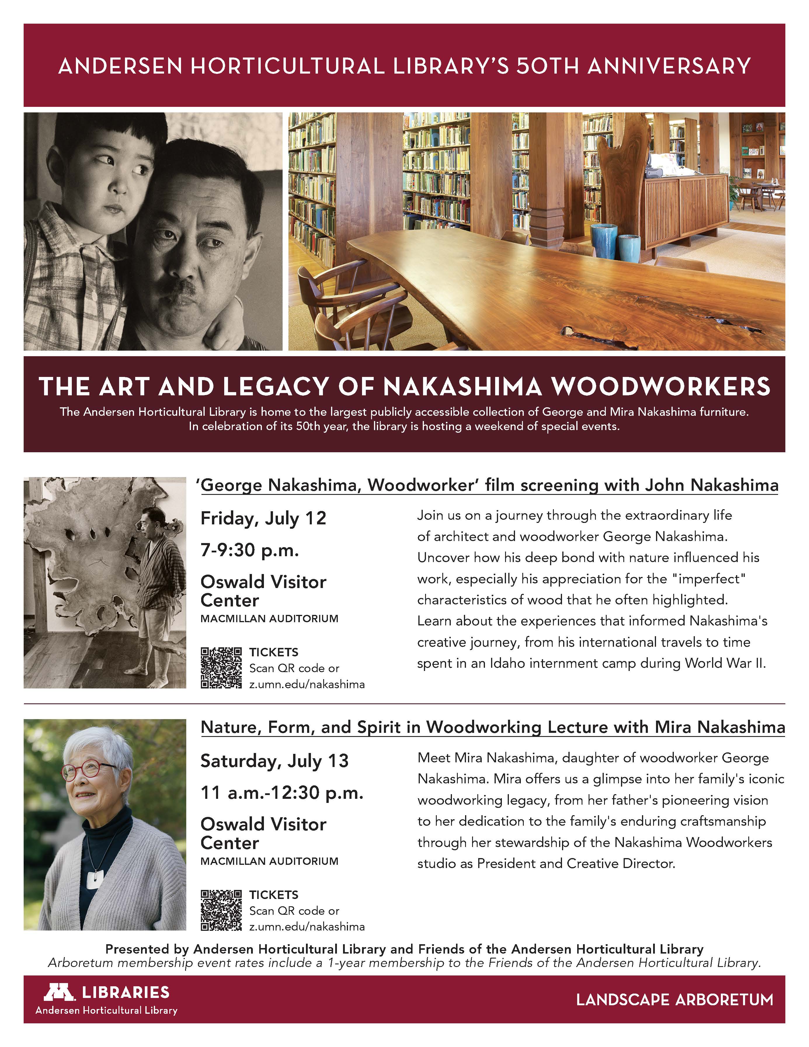 nakashima event flyer